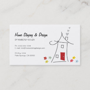 Home Staging / Real Estate Business Cards