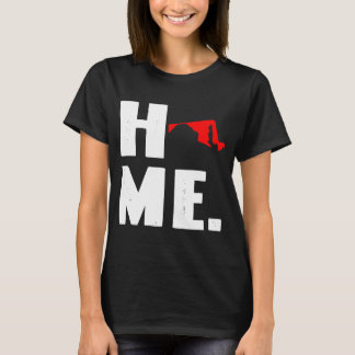 Home State Maryland Love Native T-Shirt