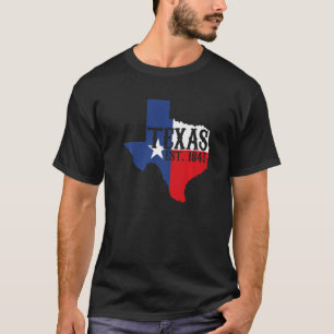 Home State Texas Pride Texas Est 1845 T-Shirt