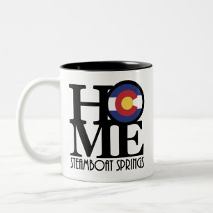 HOME Steamboat Springs Colorado 11oz Two-Tone Coffee Mug