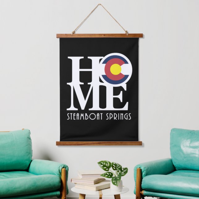 HOME Steamboat Springs Colorado  Hanging Tapestry (Living Room)