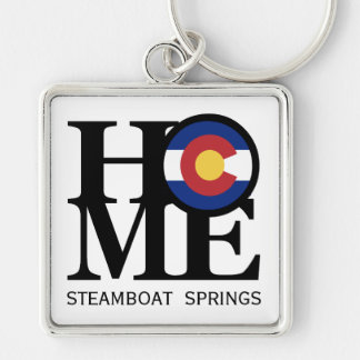 HOME Steamboat Springs Key Chain