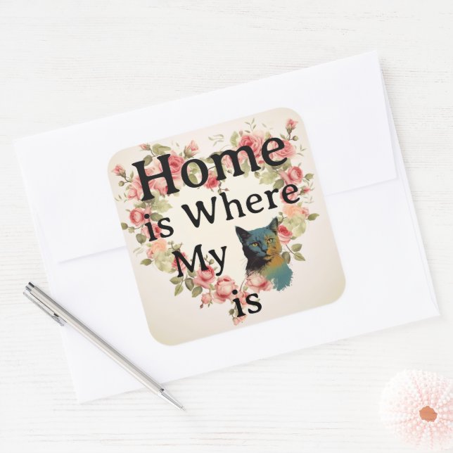 Home Sticker (Envelope)