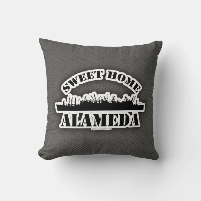 Home Sweet Home Alameda Love Cushion (Front)