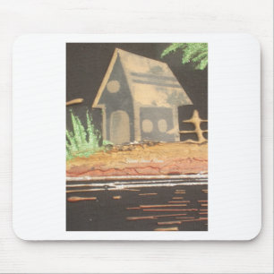 Home Sweet Home Art Print Mouse Pad