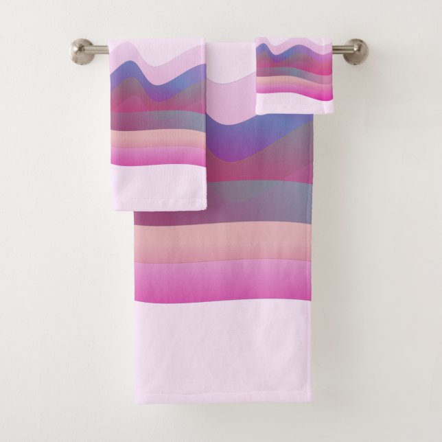 Home Sweet Home Bathroom Towel Set (Insitu)
