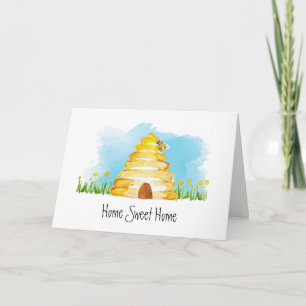 Home Sweet Home Bee New Home Card