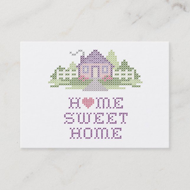 Home Sweet Home Business Card (Front)