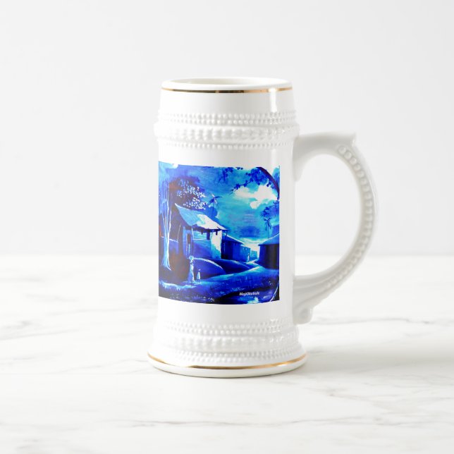 Home Sweet Home by Mojisola A Gbadamosi Okubule  M Beer Stein (Right)