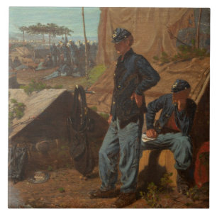 Home, Sweet Home, c.1863 (oil on canvas) Tile