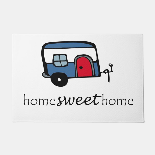 Home Sweet Home Camper Doormat (Front)