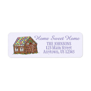 Home Sweet Home Candy Christmas Gingerbread House