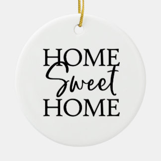 Home Sweet Home Ceramic Tree Decoration