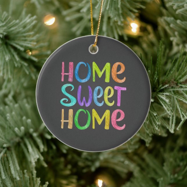 Home Sweet Home Ceramic Tree Decoration (Tree)