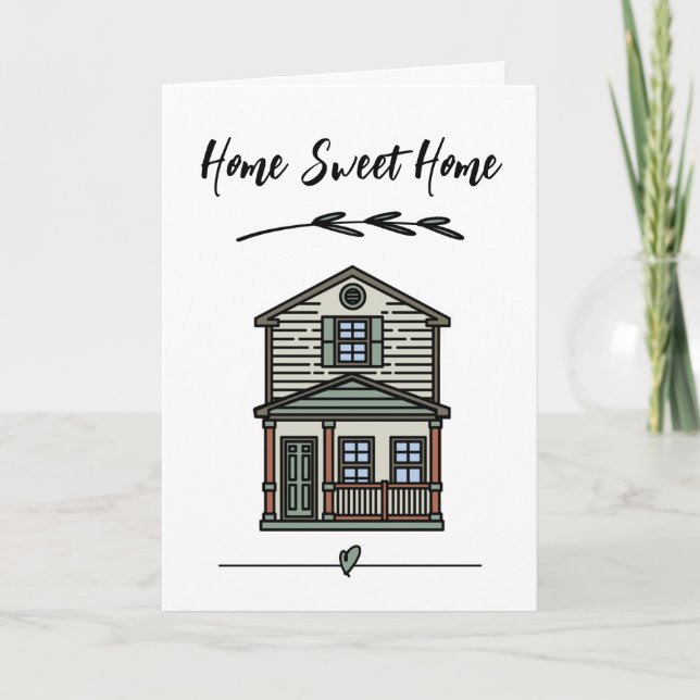 Home Sweet Home Client Appreciation Card (Front)