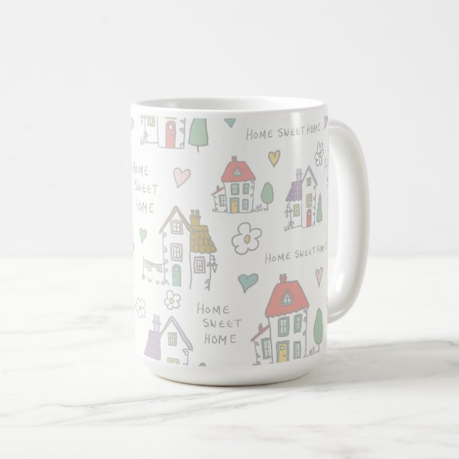Home sweet home coffee mug (Front Right)