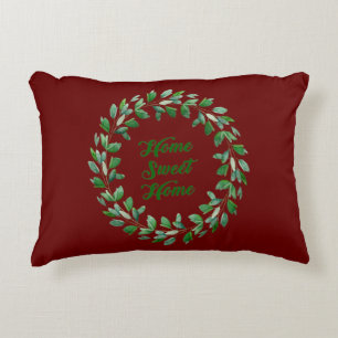 Home sweet home decorative cushion