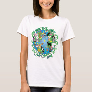 Home Sweet Home Earth Day Animals T-Shirt