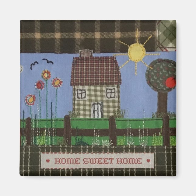 home sweet home fridge magnet (Front)