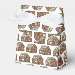 Home Sweet Home Gingerbread House Holiday Favour Box
