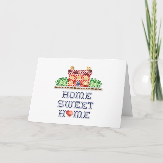 Home Sweet Home Greeting Card (Front)