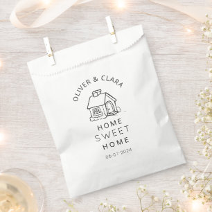 Home Sweet Home Housewarming Party Favour Bags