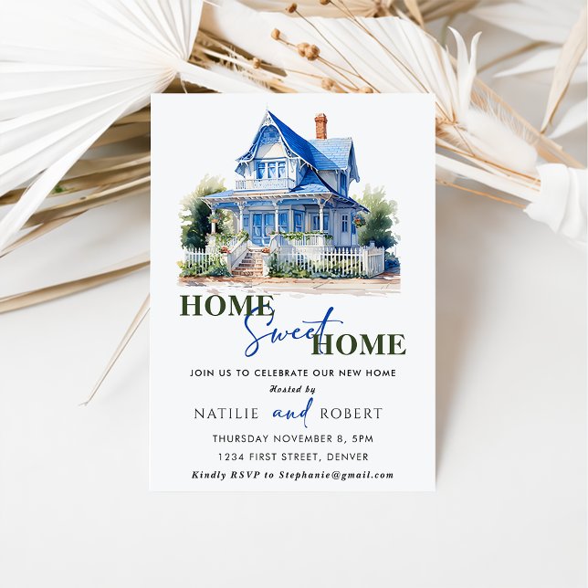 Home Sweet Home Housewarming Party Invitation (Creator Uploaded)