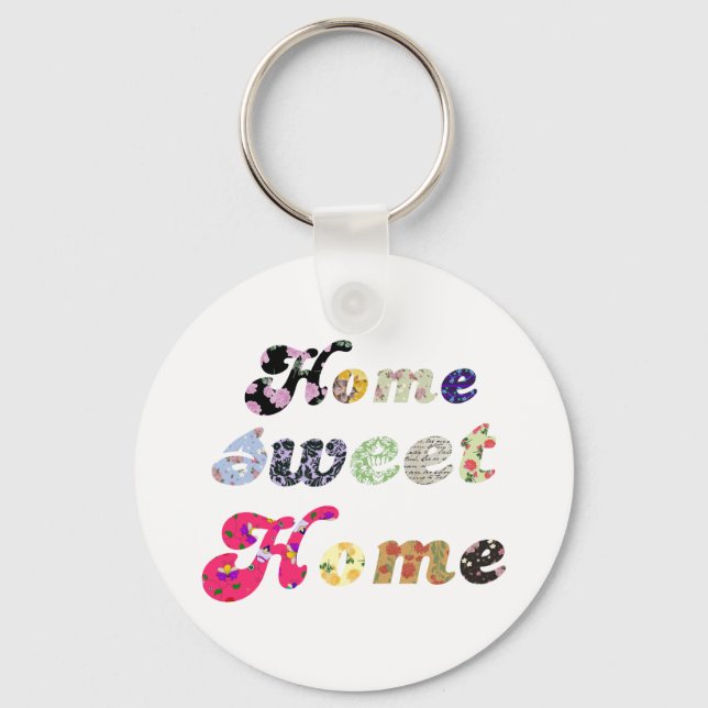 Home Sweet Home Key Ring (Front)