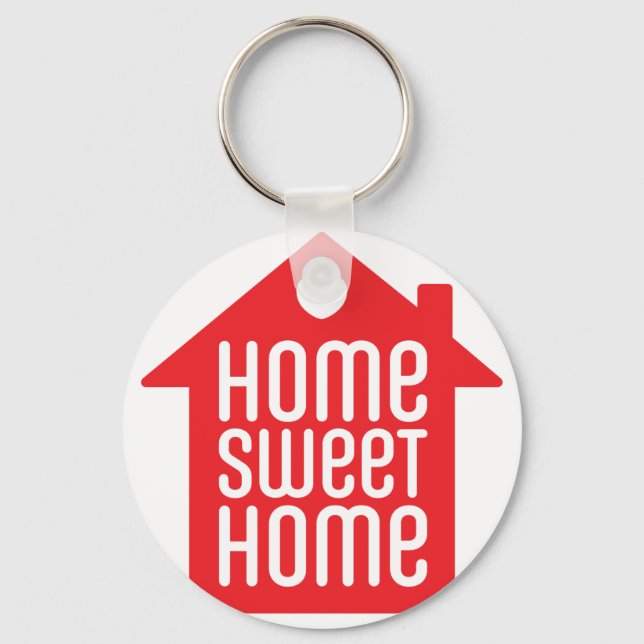 Home sweet home ♥ key ring (Front)
