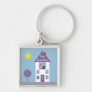 Home Sweet Home Key Ring