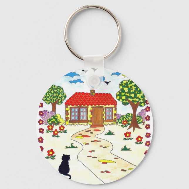 Home Sweet Home Key Ring (Front)