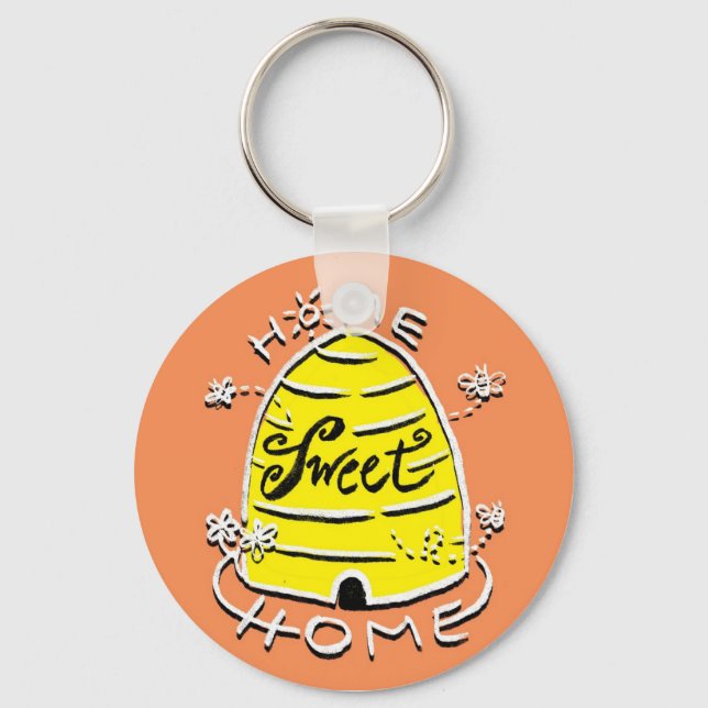 home sweet home key ring (Front)
