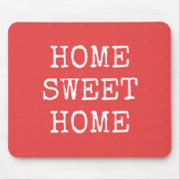 Home sweet home minimal design