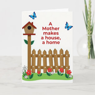 Home Sweet Home Mothers Day Card