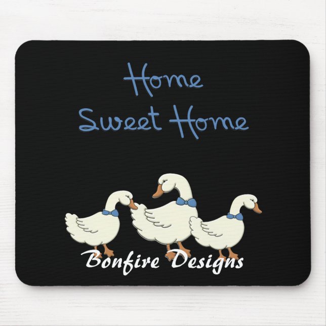 Home Sweet Home Mouse Pad (Front)