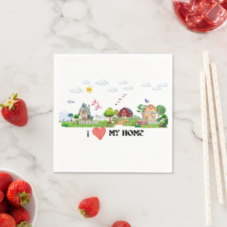 Home Sweet Home Napkin