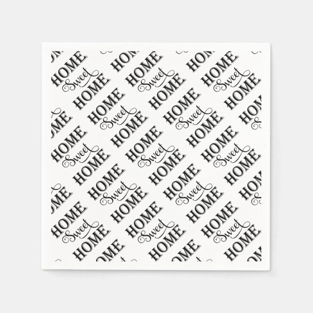 Home Sweet Home Napkin (Front)