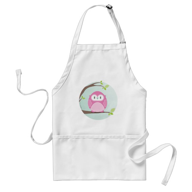 HOME SWEET HOME :: Owl in a tree 3 Standard Apron (Front)