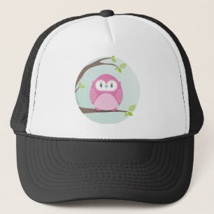 HOME SWEET HOME :: Owl in a tree 3 Trucker Hat