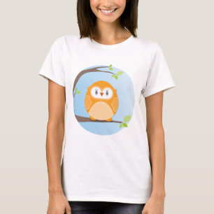 HOME SWEET HOME :: Owl in a tree 4 T-Shirt