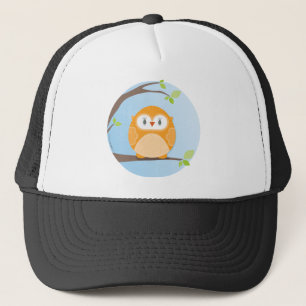 HOME SWEET HOME :: Owl in a tree 4 Trucker Hat