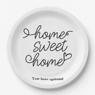 home sweet home, Paper Plate Napkins
