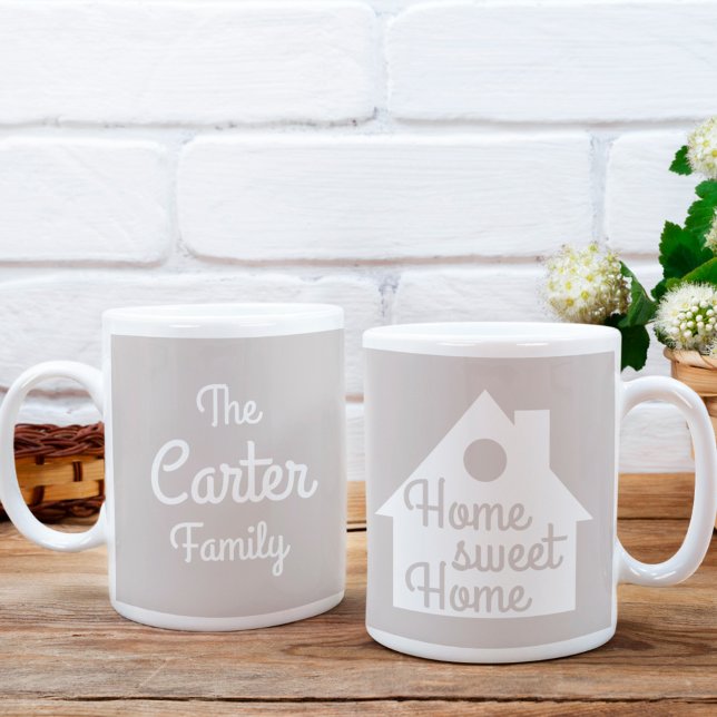 Home Sweet Home personalised Coffee Mug (Creator Uploaded)