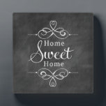Home Sweet Home Plaque<br><div class="desc">Home Sweet Home Plaque by Enchanting Quotes. Makes a lovely housewarming gift!</div>