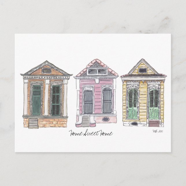 Home Sweet Home Postcard (Front)