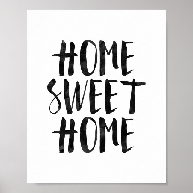 Home Sweet Home Poster (Front)