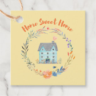 Home Sweet Home Real Estate Clients Pop By Custom Favour Tags