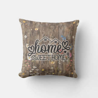 Home Sweet Home Real Estate Closing Gift Cushion