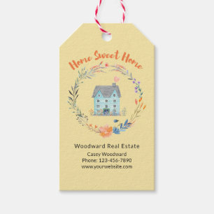 Home Sweet Home Real Estate Customer Appreciation Gift Tags
