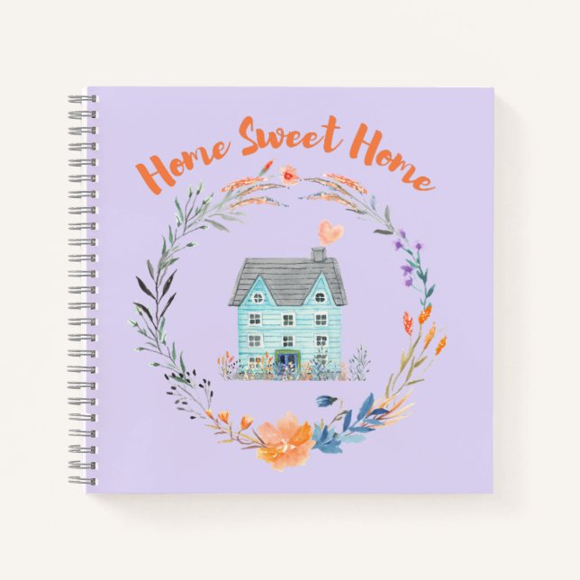 Home Sweet Home Realtor Thank You Personalised  Notebook (Front)